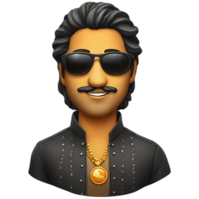 Shiv ji wearing sunglasses  emoji