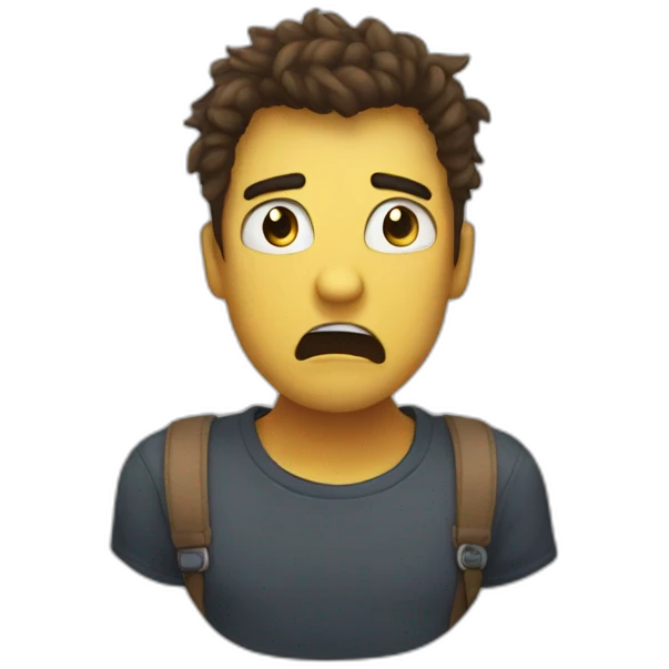 dont hug me im scared emoji