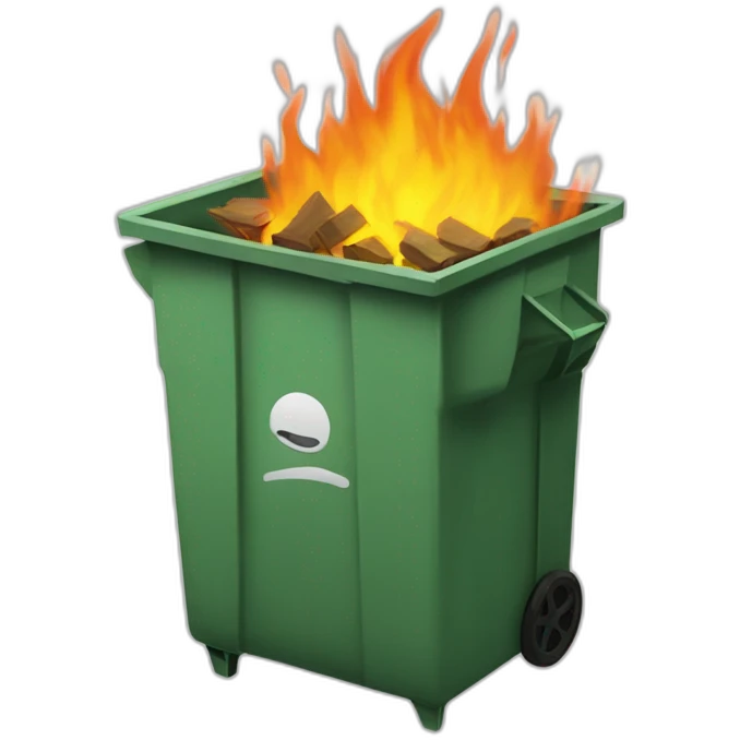 dumpsterfire emoji