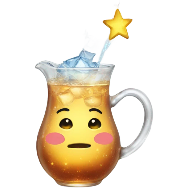magic sparkling tea  emoji