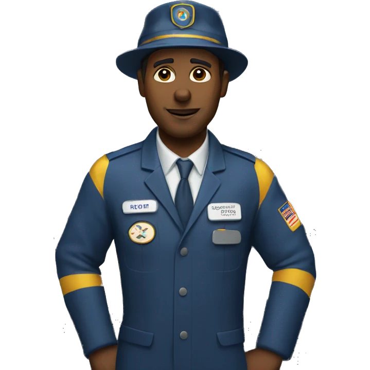 air traffic controller man emoji