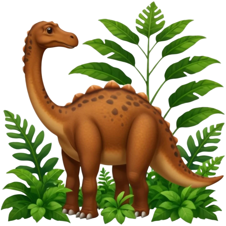 Não o sauropode  no Congo emoji