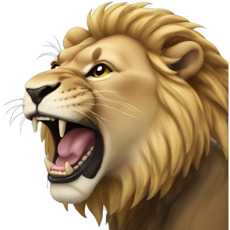 Roaring Lion emoji