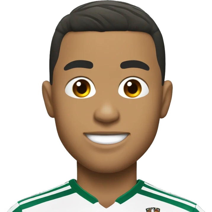Ronaldo play football  emoji