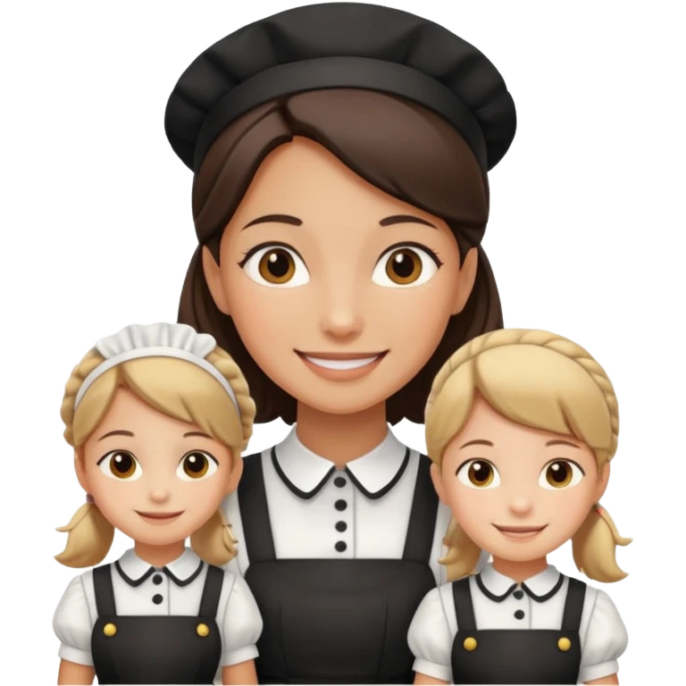 maid with kids emoji