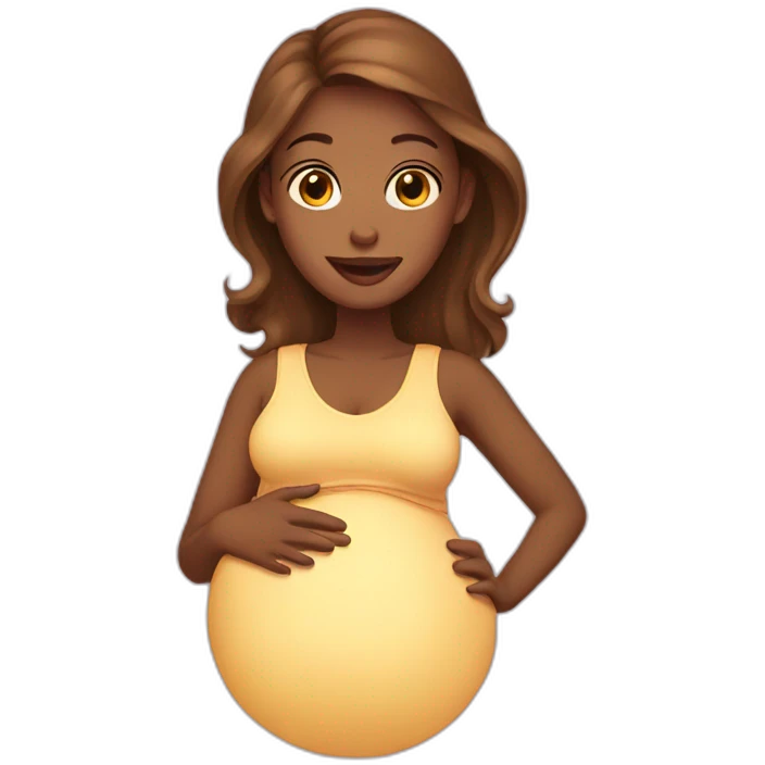Pregnant emoji