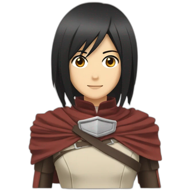 mikasa ackerman emoji