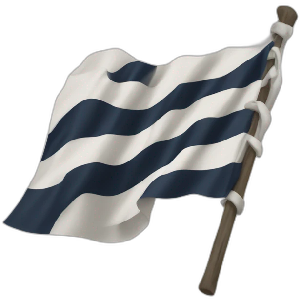 Drapeau breton sans mat emoji