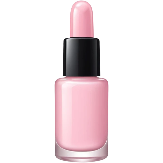 light pink nail polish bottle emoji