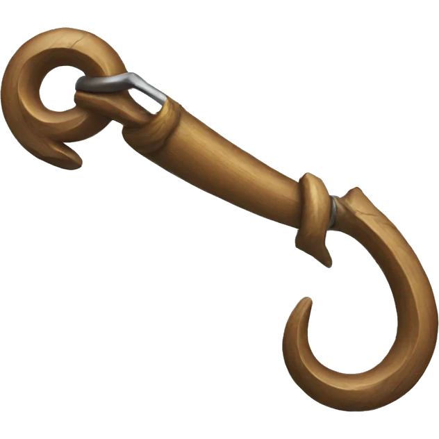 a hook emoji