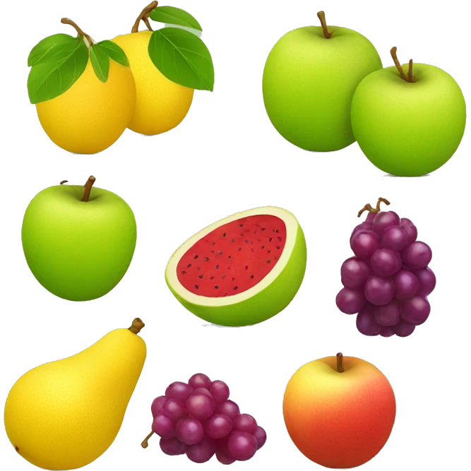 fruits emoji