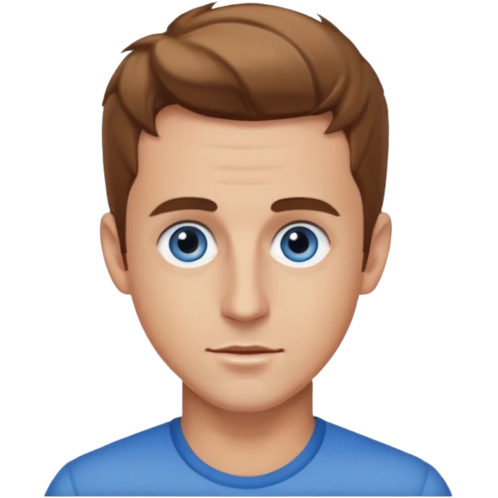 Joey McIntyre blue eyes, light brown hair emoji