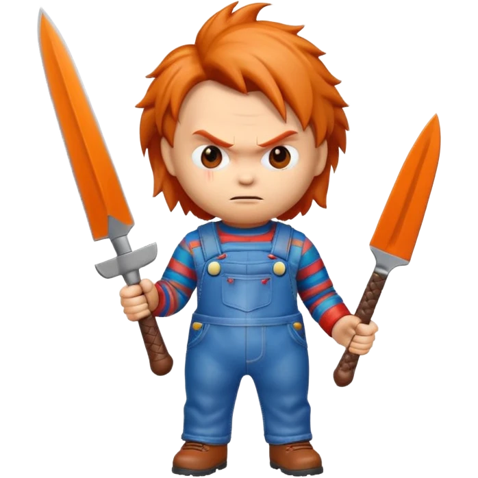 Un emojin de chuky emoji