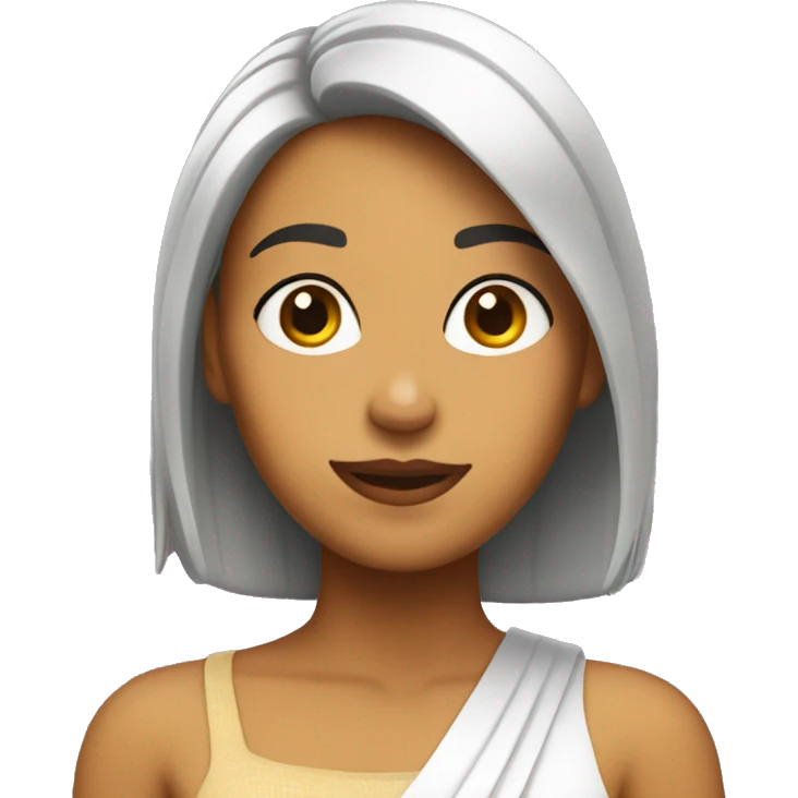 chica linda emoji