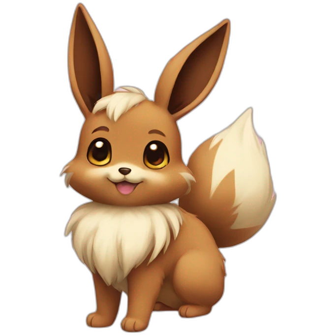 eevee cute heart emoji