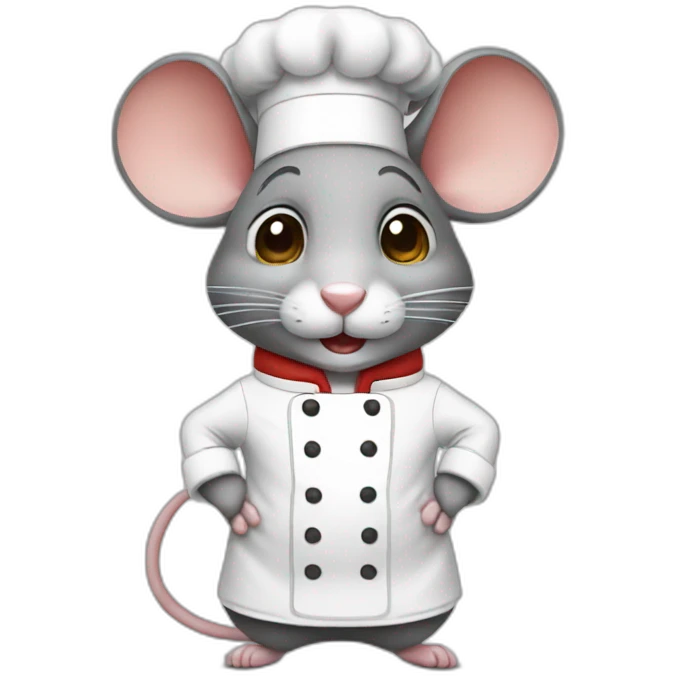 mouse chef emoji
