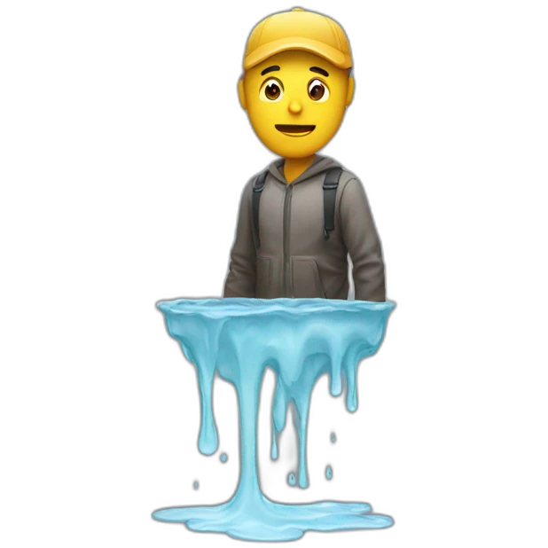drip man emoji