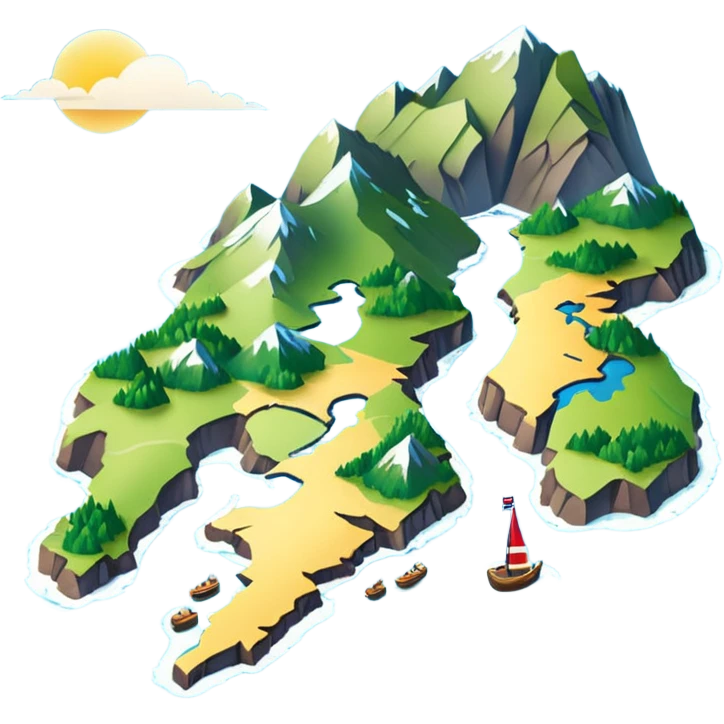 norway map emoji