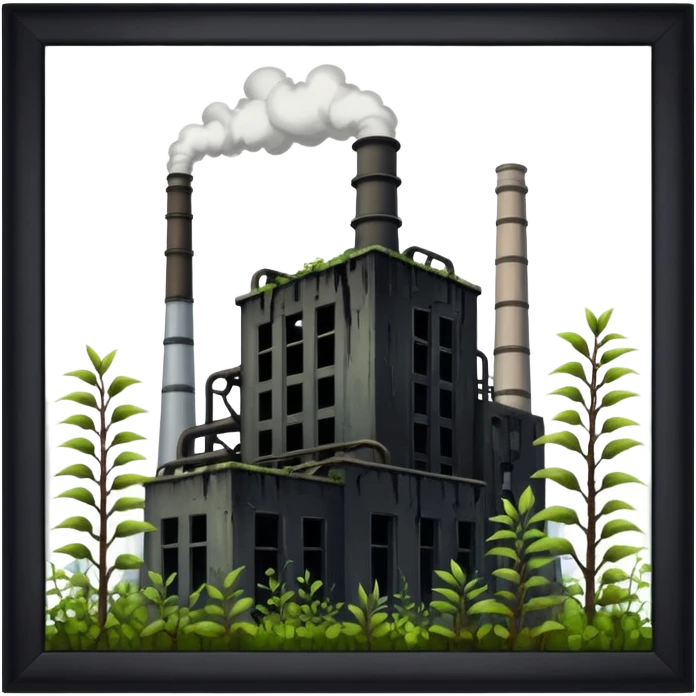the power plant ruins emoji