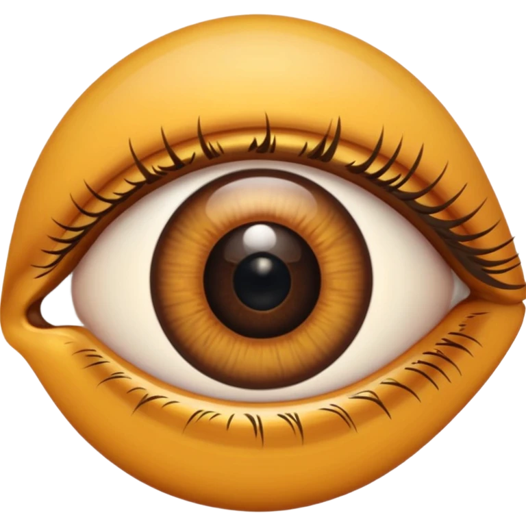 big eye emoji