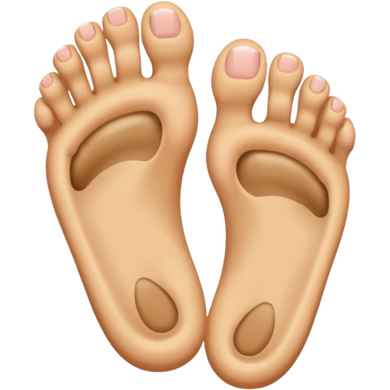 Toe flipping the middle toe emoji