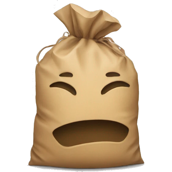 bag head emoji