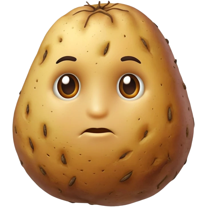Strong potato emoji