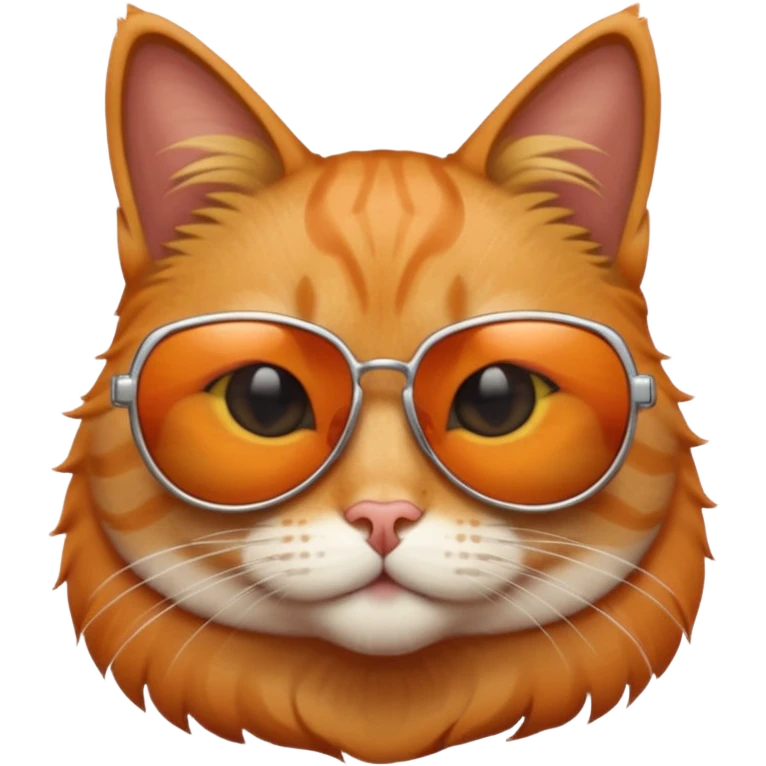 Cat wearing sunglasses emoji