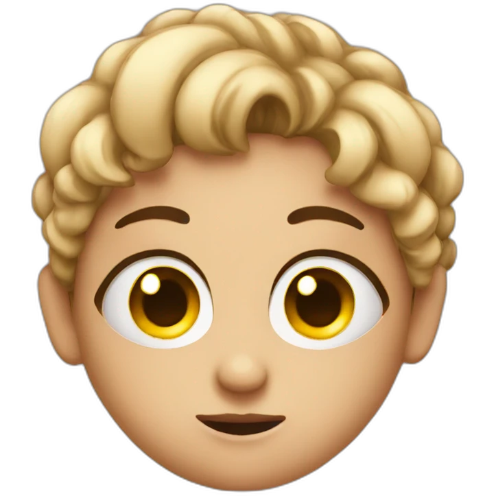 emoji with sarcastic eye look (girl emojis) emoji