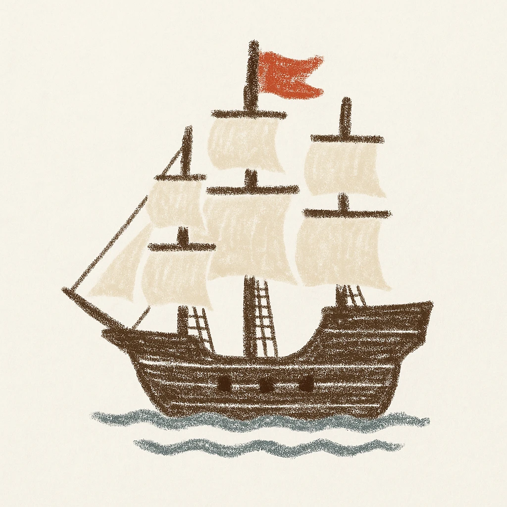 pirate ship emoji