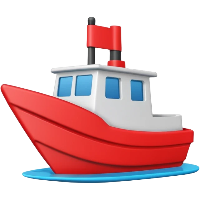 a 3d benchy emoji