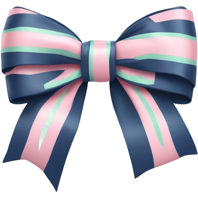 Preppy bow emoji