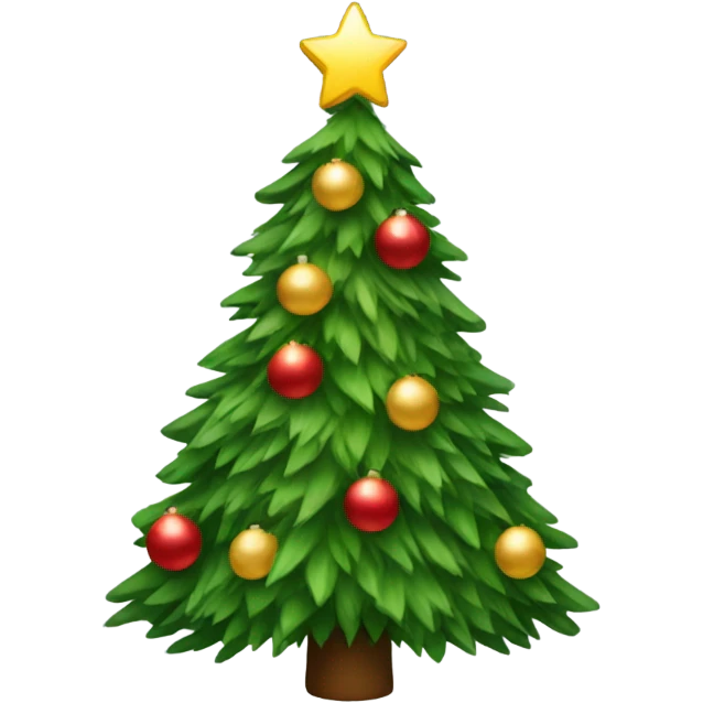 christmas tree emoji
