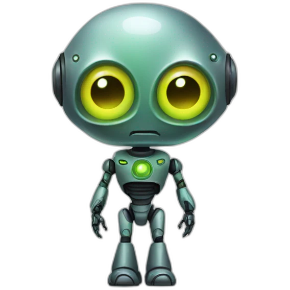 Alien robot emoji