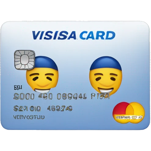 Visa card emoji