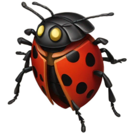 a warrior ladybug emoji