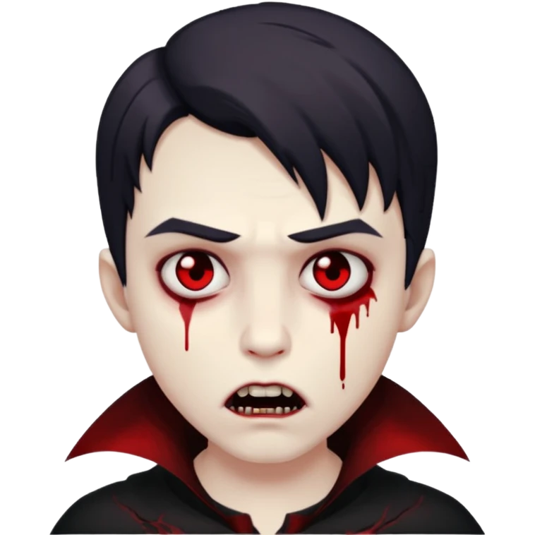 sad vampire boy
 emoji