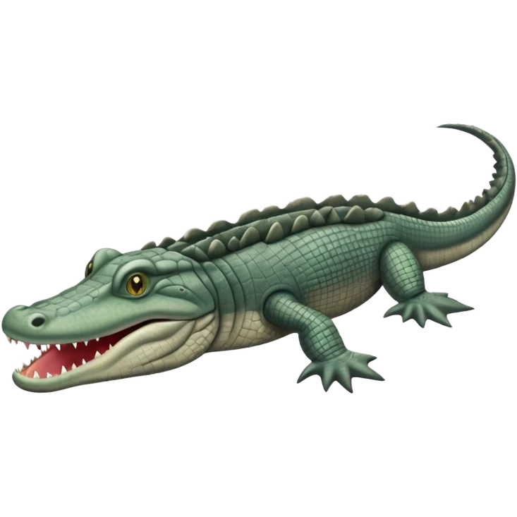 Tiktaalik Roseau-a fish that looks like a crocodile emoji