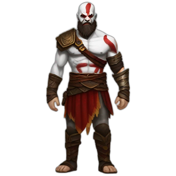 Kratos-full body emoji