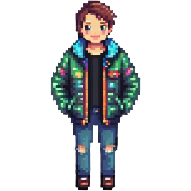stylish jacket emoji
