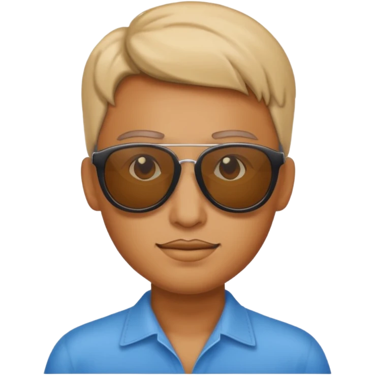 database đeo kính râm emoji