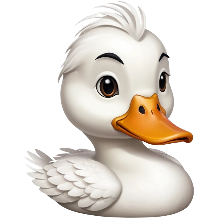 Duck waiting emoji