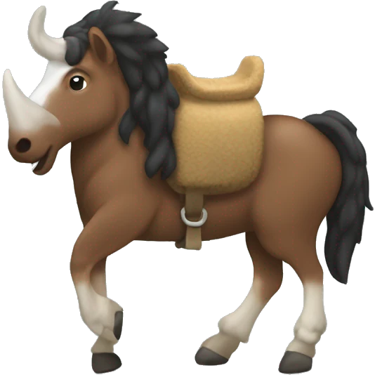 Centauro con cuernos  emoji
