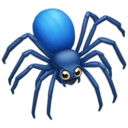 Blue Spider emoji