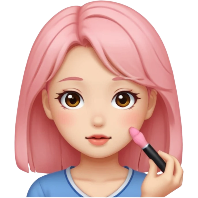 Anime Embarrassed cheek blush blush  emoji