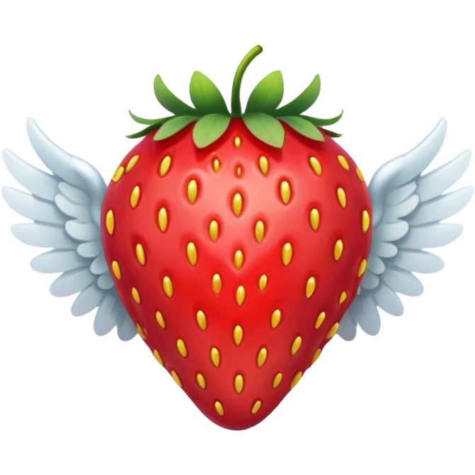 🍓🪽 emoji