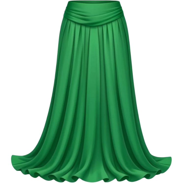 Green skirt emoji
