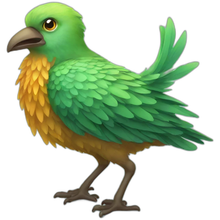 Fantasy bird emoji