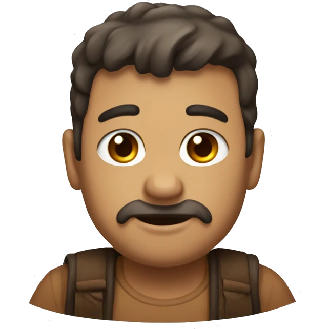 moño marrón  emoji