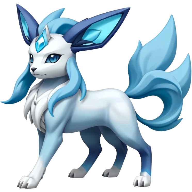  Cobalion-Suicune-Glaceon-fakemon (full body) emoji